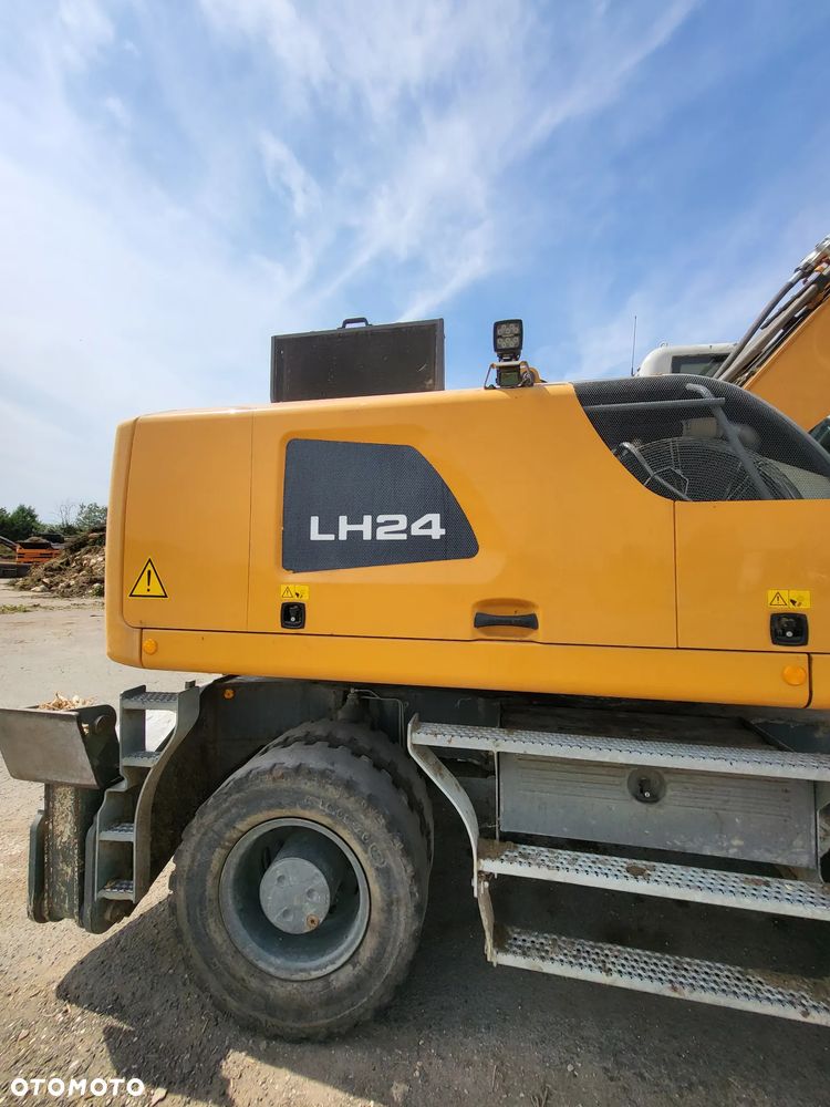 Liebherr LH 24 LH 22 LH 30 SENNEBOGEN FUCHS PRZEŁADUNKOWA SUPER STAN CENTRALNE SMAROWANIE - 11