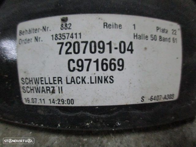 Embaladeira 720709104 BMW 520D F11 FASE 1 2011 2.0D 184CV 5P PRETO ESQ - 2