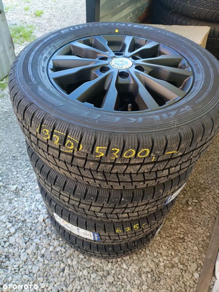 Nowe koła aluminiowe zimowe 235/60/17c Falken Mercedes sprinter 6x130