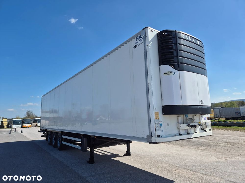 Schmitz Cargobull CARRIER MAXIMA 1300 / WINDA / DOPPEL STOCK / ŚCIANA GRODZIOWA / KWIATÓWKA / BELKI / PODNOSZONA OŚ / z Niemiec / TOP STAN 2011/ CARRIER CHŁODNIA CHLODNIA LODÓWKA PODWÓJNY ZAŁADUNEK PIĘTROWA - 34