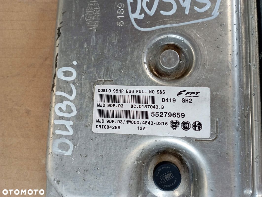 FIAT DOBLO II 2 STEROWNIK KOMPUTER SILNIKA 55279659 - 1