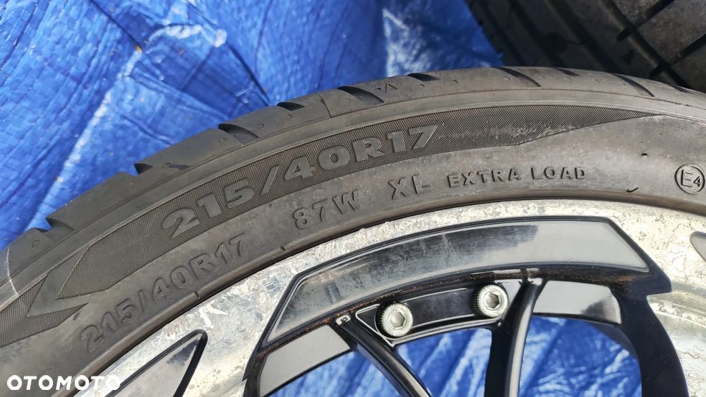 KOŁA FELGI ALUMINIOWE ALUFELGI WZÓR TZUNAMEE BARRACUDA 7Jx17 ET40 4x100 4x108 OPONY LETNIE GT RADIAL SPORTACTIVE 2 215/40R17 215 40 17 2023r PRAWIE JAK NOWE RENAULT PEUGEOT CITROEN FORD OPEL CHEVROLET FIAT TOYOTA NISSAN MAZDA SEAT SKODA VW - 11