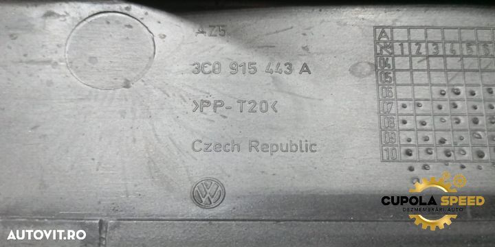 Capac baterie 3C0915443A Volkswagen VW Passat B7 [2010 - 2015] - 3