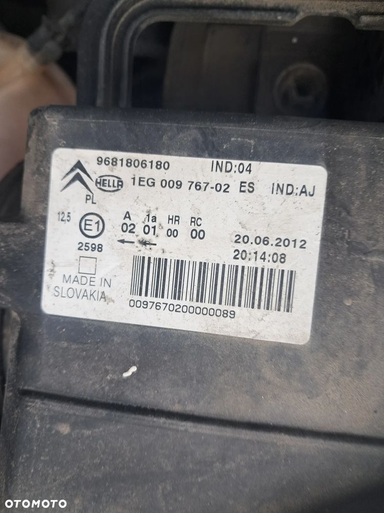 Citroen C3 Picasso I 1.4 VTi 8FS 8FP N12B14A Części karoseria silnik skrzynia - 37