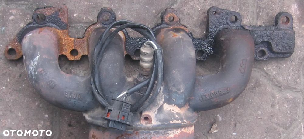 kolektor wydechowy katalizator sonda CORSA C 1.2 16V Z12XE - 2
