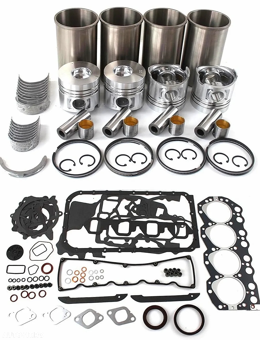 SET MOTOR NISSAN BD30D BD30TI ATLEON CABSTAR ECO-T100 TRADE L35 PISTOANE SEGMENTI CUZINETI VIBROCHEN ARBORE CHIULOASA - 6