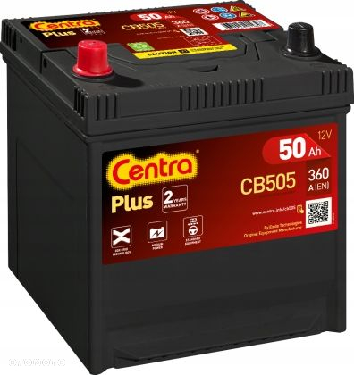 Akumulator Centra Plus CB505 12V 50Ah 360A L+ MOŻLIWY DOWÓZ MONTAŻ