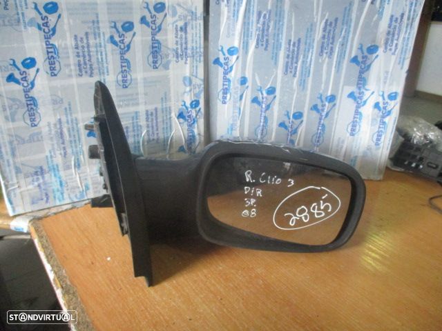 Espelho 12443070 RENAULT CLIO 3 2008 DRT 3P 7 PINOS - 5
