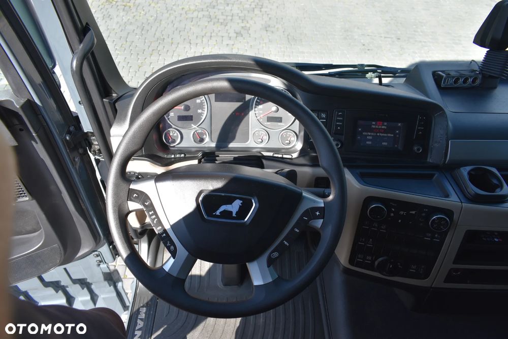MAN TGX 18.510 // FULL LED  // 6X NOWE OPONY // NAVI // RETARDER // ALUFELFI ALCOA // ZABUDOWY MIĘDZYOSIOWE // SUBOFER // KLIMA POSTOJOWA // XENON // MAXX // - 34