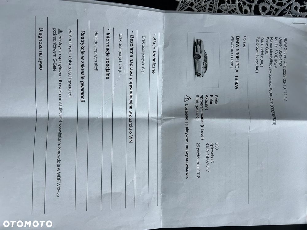 BMW Seria 5 530e iPerformance - 26