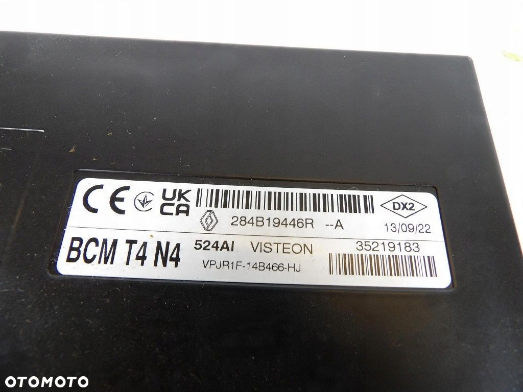 DACIA DUSTER II LIFT MODUŁ STEROWNIK BCM 284B19446R - 3