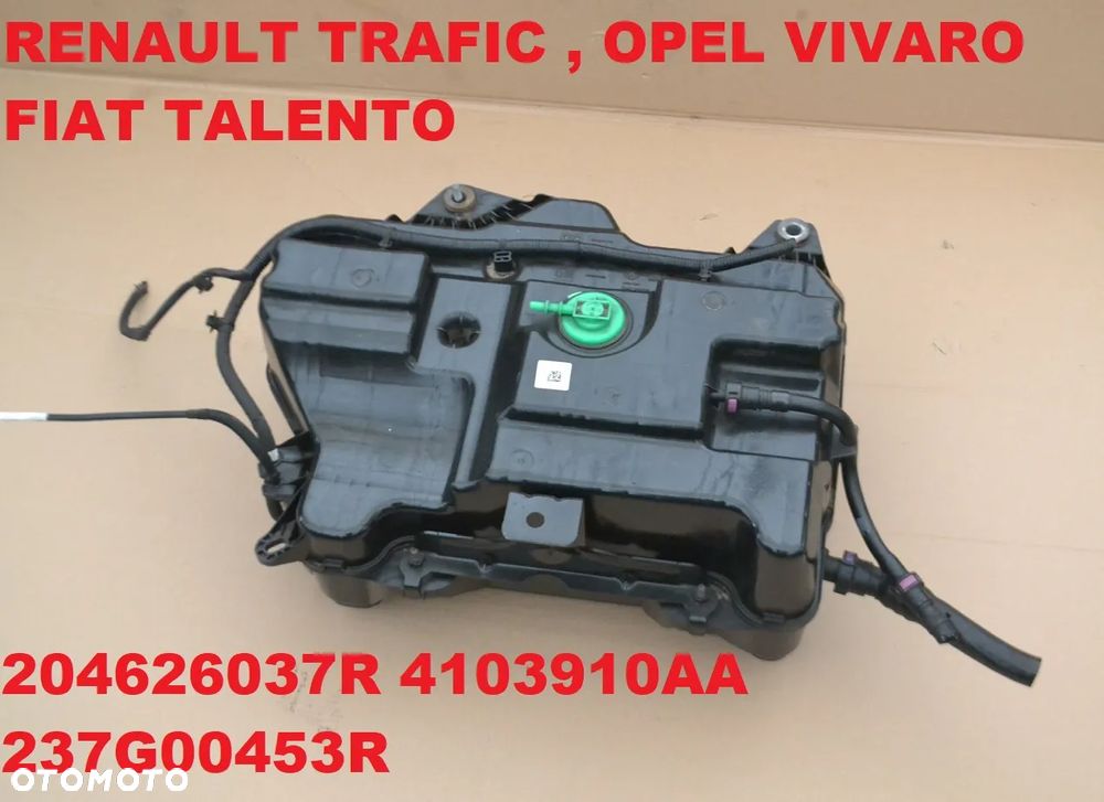 RENAULT TRAFIC 3 III FIAT TALENTO  zbiornik adblue pompa 204626037R 237G00453R 4103910AA