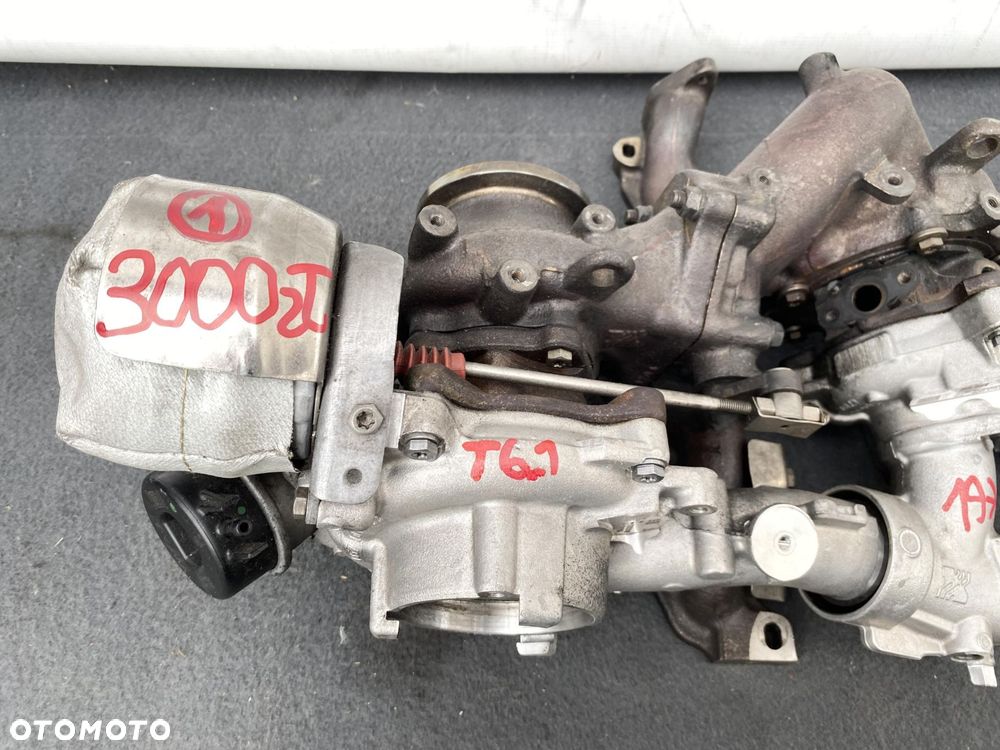 VW TRANSPORTER T6.1 2.0 TDI 19- TURBINA BI-TURBO DEMONTAŻ ORYG 18509700024 - 2