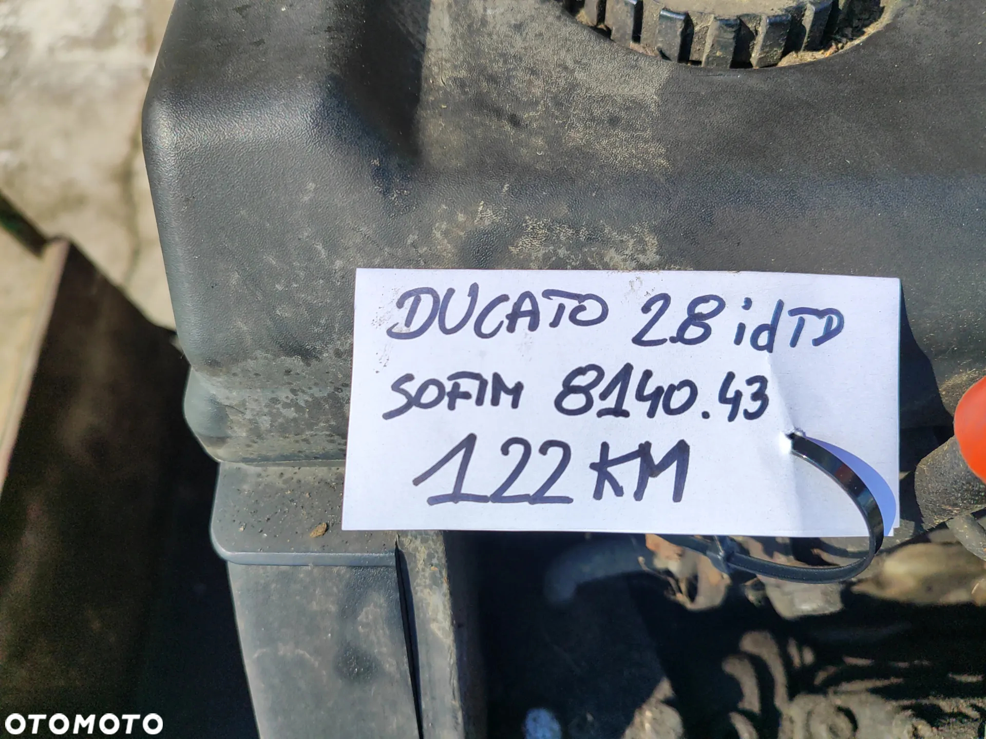 Silnik 2.8 idTD TDI kompletny SOFIM 8140,43 122KM do Fiat Ducato II 94-02 lub wózek widłowy - 12