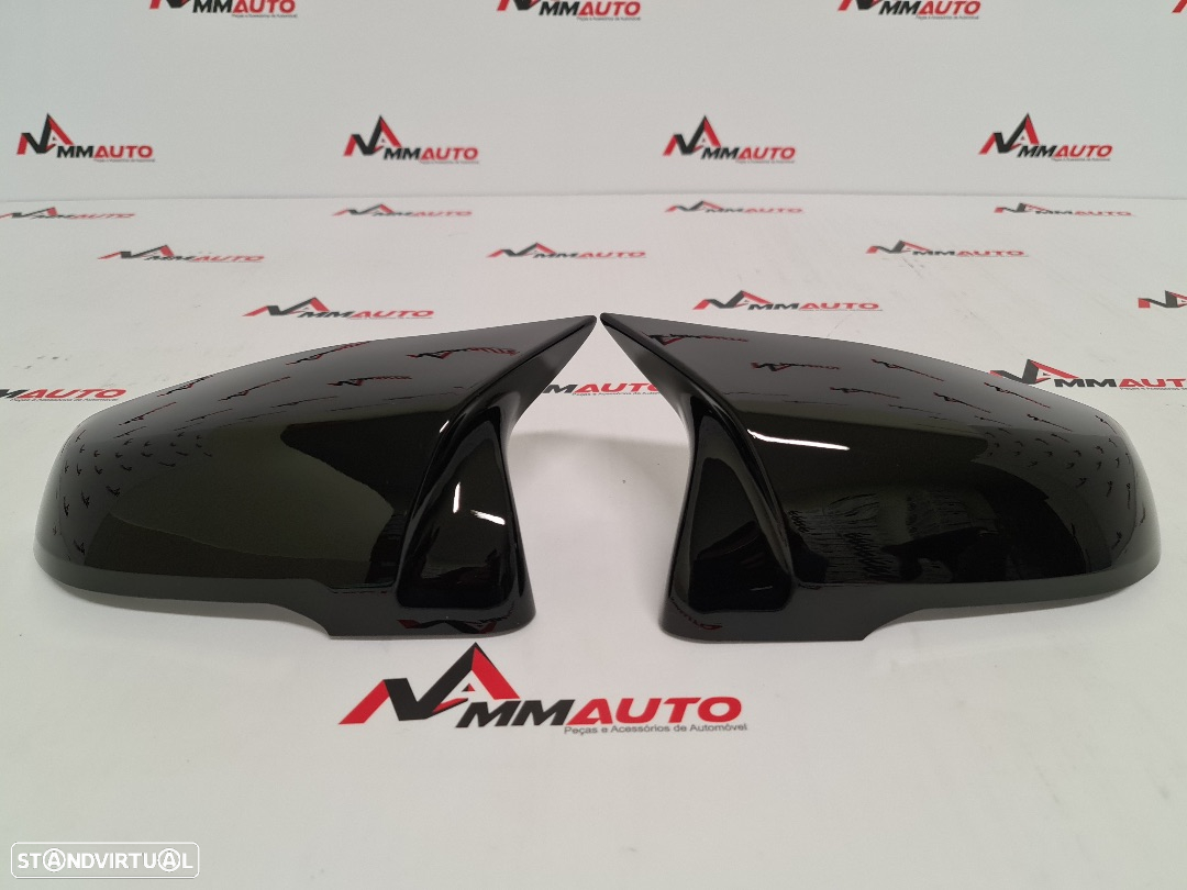 Capas de Espelho BMW X2 F39, X1 F48, Z4 G29, F40, F44 Preto Brilho - 2