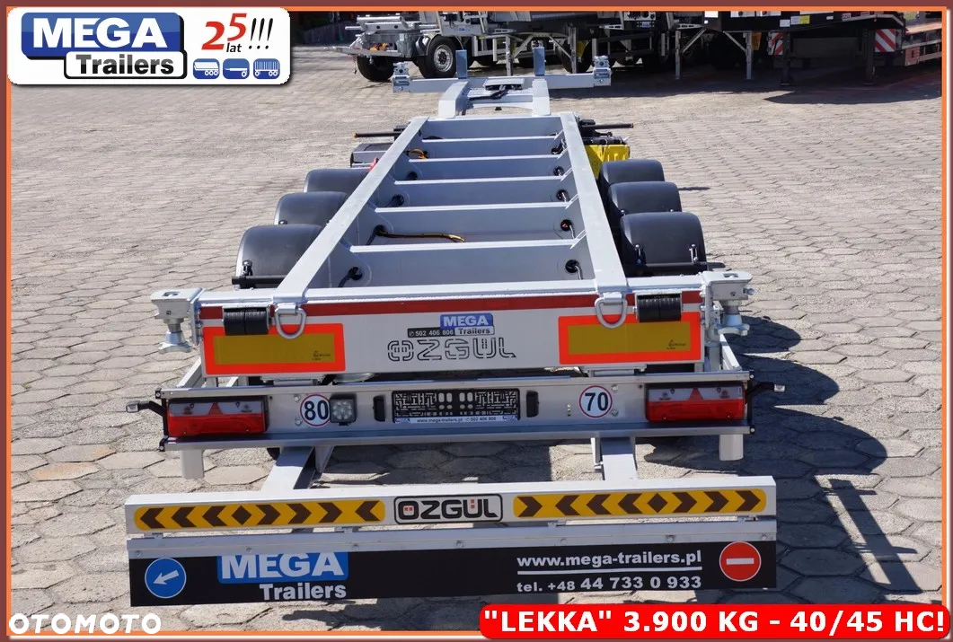 Inny Podwozie LIGHT 3.900 kg - kontenery 40/45 Ft (HC) z ADR EX3 !!! - 7