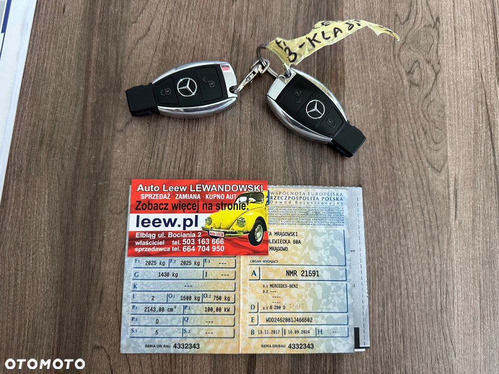 Mercedes-Benz Klasa B 200 (CDI) d 7G-DCT Style - 38