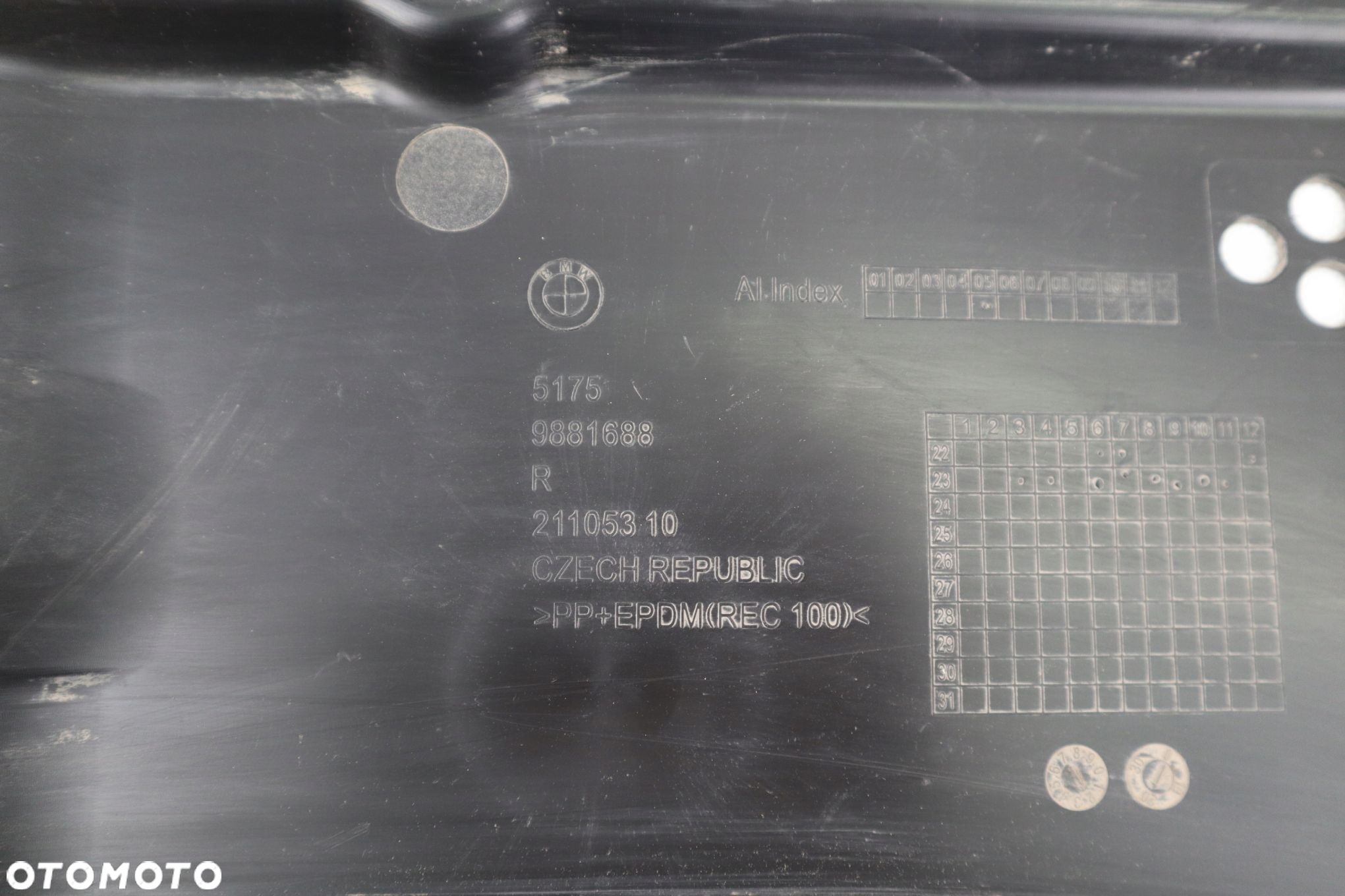 PŁYTA OSŁONA OBUDOWA POD SILNIK BMW 5 G60 ORYGINAŁ 51759881688 PRAWA - 3