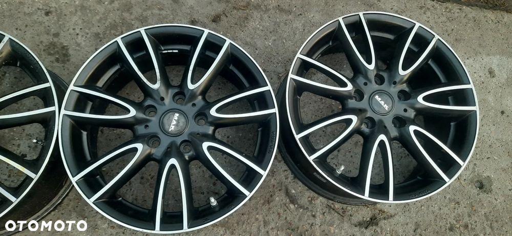 Felga Felgi Aluminiowe 17 Na sztuki MAK JK7070/7JX17 5X120 KBA 49654 Mark Black Mirror - 5
