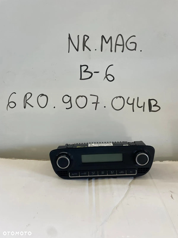 PANEL KLIMATYZACJI VW POLO 6R0 6R0907044B