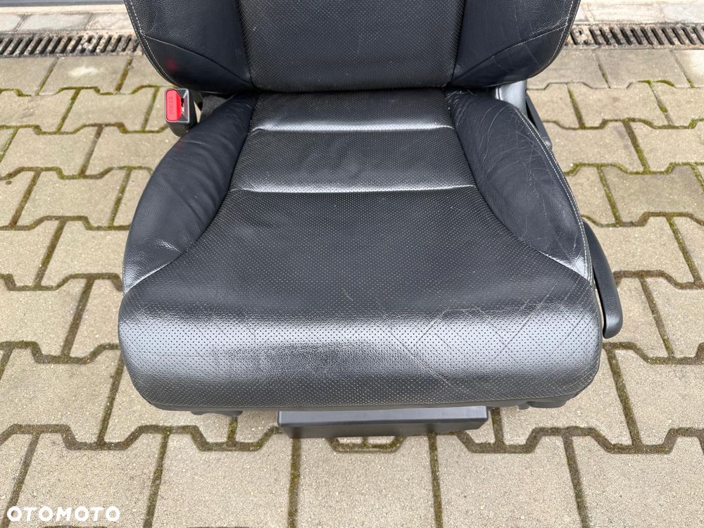 HONDA CR-V IV 12-18 FOTEL KIEROWCY LEWY PRZÓD CZARNA SKÓRA GRZANY - 7