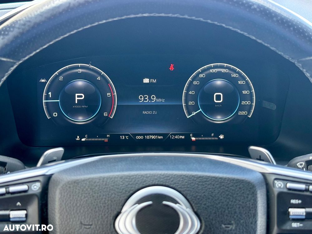 SsangYong REXTON 2.2 4WD Aut. Black - 29