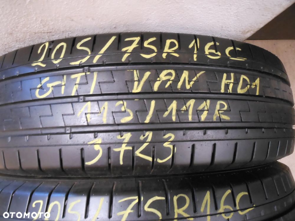 Opony 205/75r16c giti van hd1 7,8mm  lato para - 2