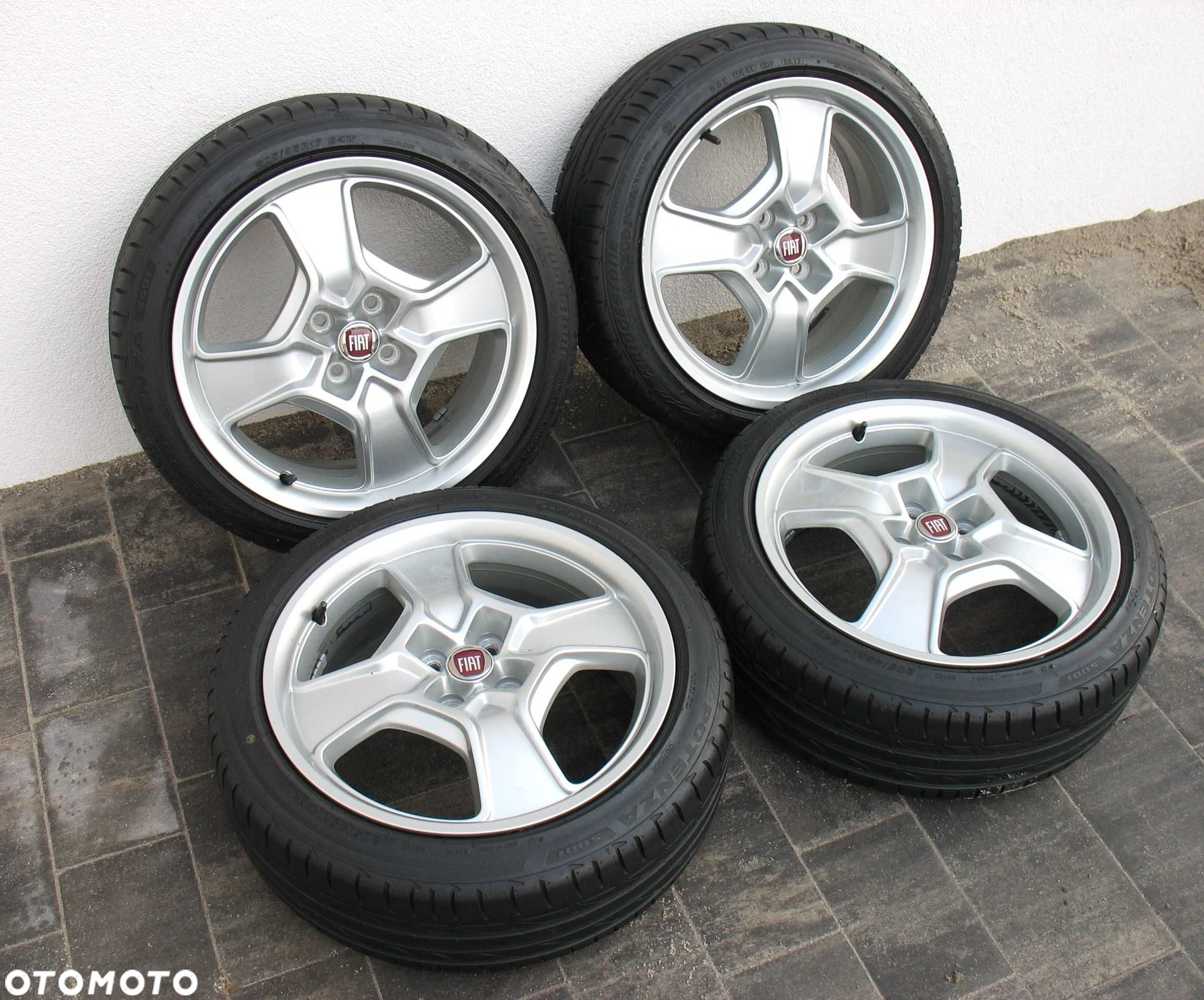 Fiat 124 Spider Alufelgi HYSTORICAL 17cali 4x100 opony 205/45r17 - 3