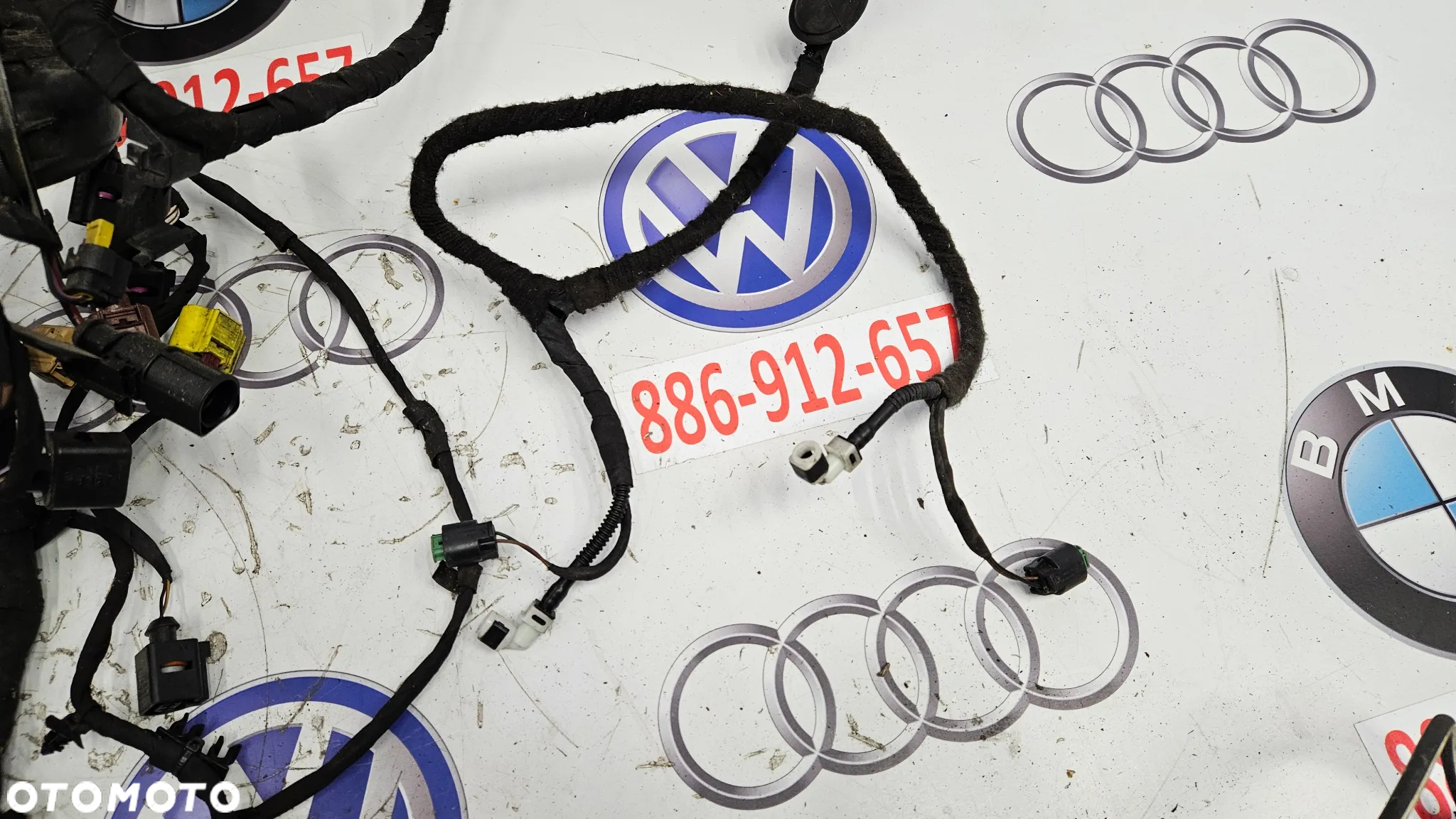 Instalacja wiązka Przewody kable Skrzynka BSI 2.0 TDI 240 KM CUA BI TURBO DSG VW Arteon 2019r - 18