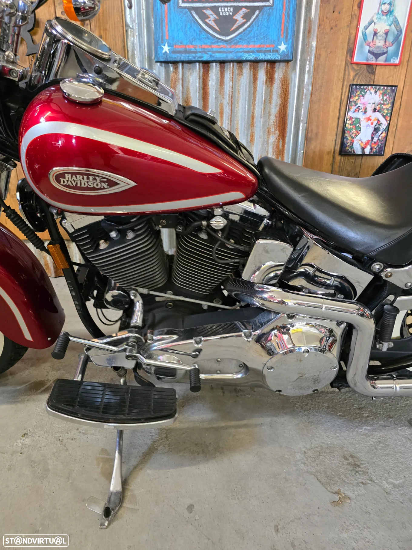 Harley-Davidson FLSTS Heritage Softail Springer ( Old Boy) - 9