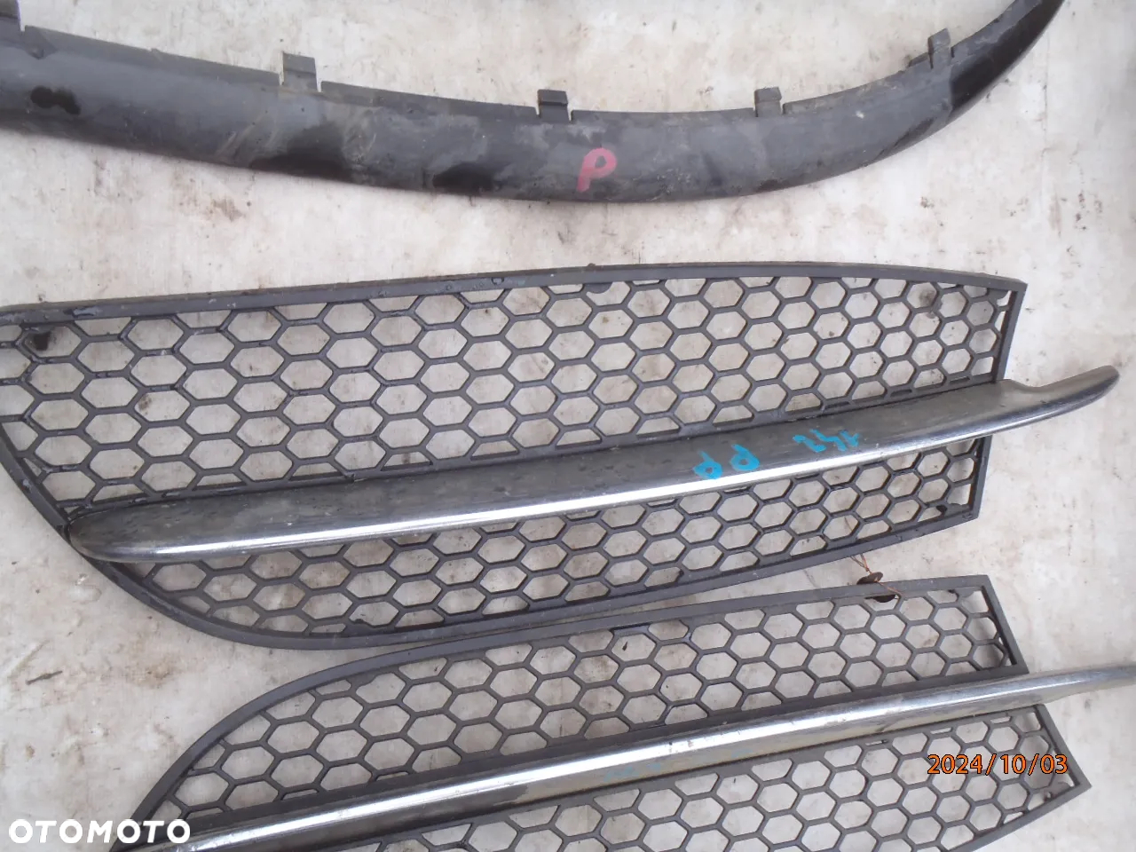 listwa progowa nakładka osłona słupka bagażnika podszybie alfa romeo 147 156 - 36