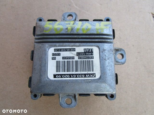 VOLVO V70 S80 CZUJNIK POZIOMOWANIA LAMPY MODUŁ SKRĘTU ZKW 633.61.920.99 - 1