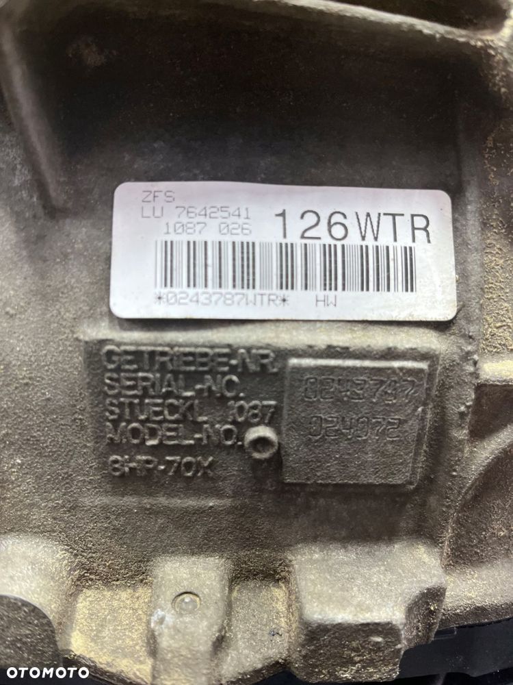 bmw x1 f25 f30 f31 diesel skrzynia biegÓw automatyczna 8hp-70x wtr 7642541 - 4