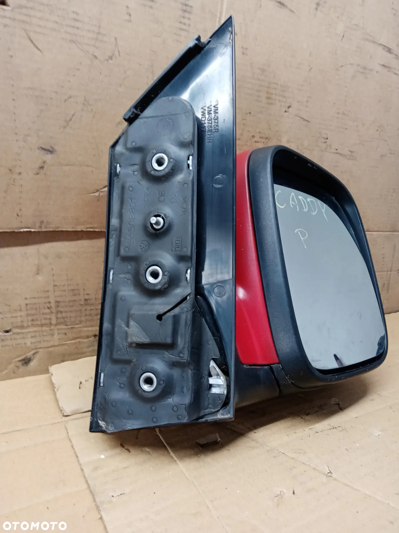 Lusterko zewnętrzne prawe manualne Europa VW Caddy III - 7