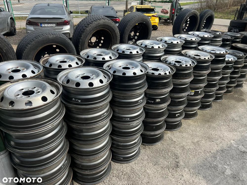 Felgi Stalowe Oryginalne Oem Iveco Daily 15 16 6x125 Oryginał ! - 16