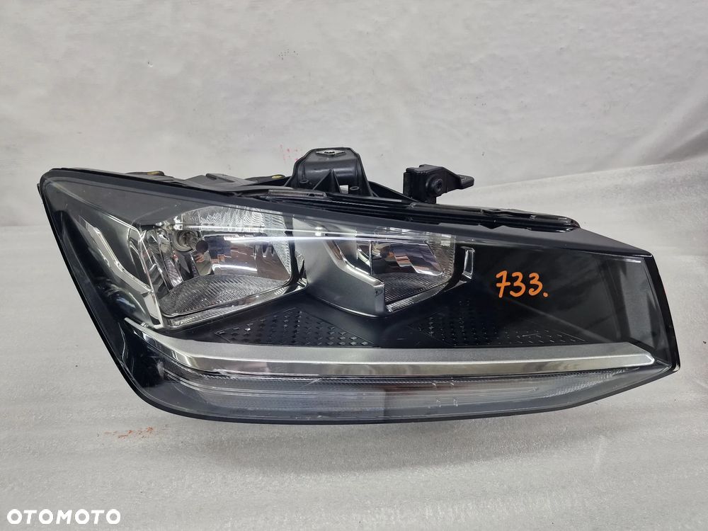 AUDI Q2 81A 16- PRAWA LAMPA PRZEDNIA PRZÓD ZWYKŁA , NR 81A941004 , NR AUKCJI LA733 - 1