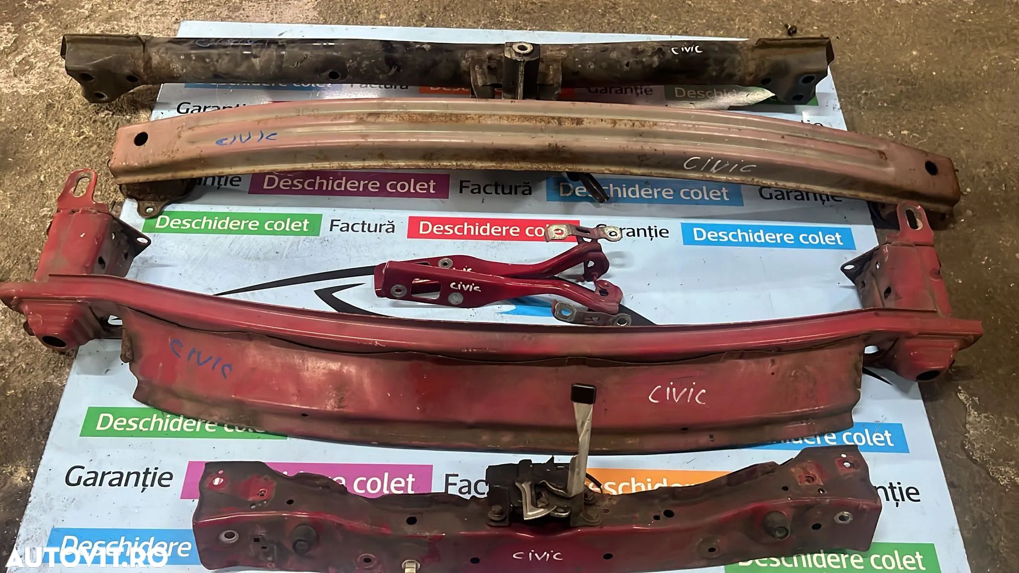 Armatura Intaritura suport balama fata spate Honda Civic fn2 2010 - 1