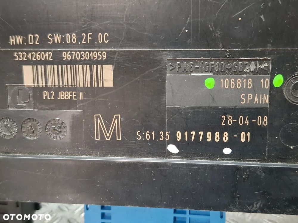 Moduł komfortu M BMW nr 9177988 - 2