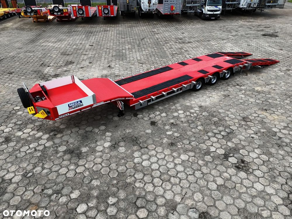 Inny 3 OSIOWA NISKOPODWOZIOWA Z NAJAZDAMI HYDRAULICZNYMI - twarda guma techniczna na pokładzie! - 12