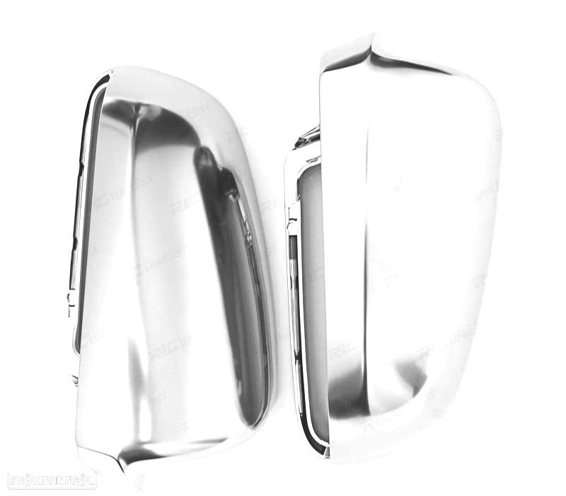 CAPAS DE ESPELHOS RETROVISORES AUDI CROMADOS A3 A4 A6 - 5