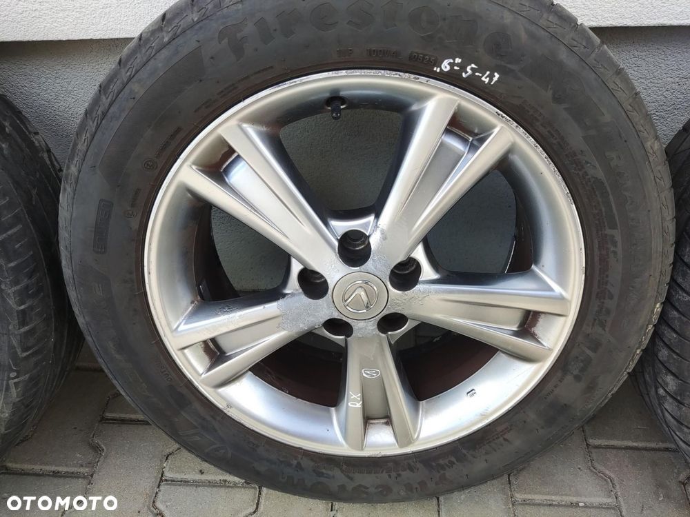 KOŁA OPONY FELGI ALUMINIOWE 18 LEXUS RX II 2003-2008 7J ET35 5X114,3 - 8