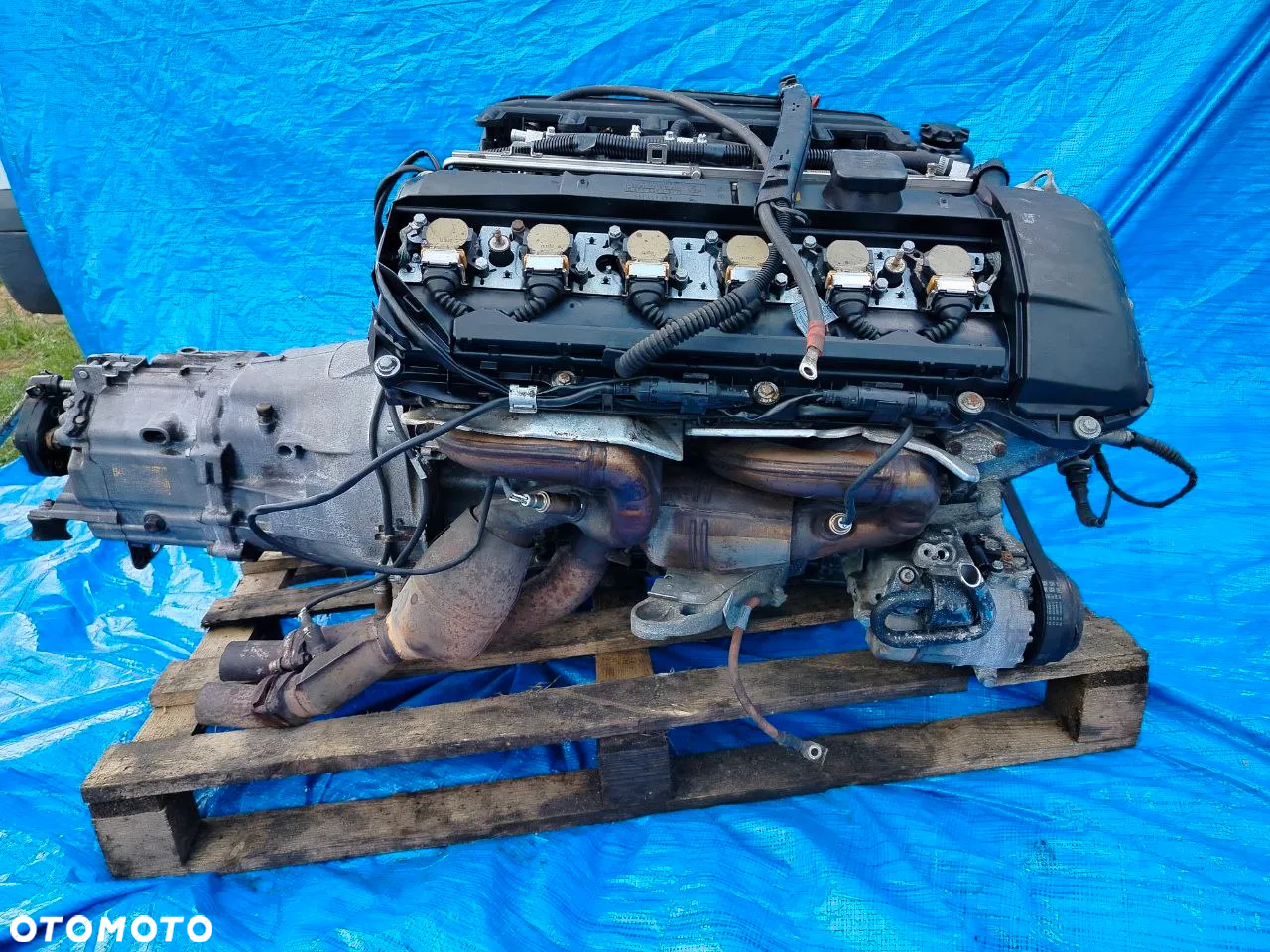 SWAP KOMPLETNY SILNIK SKRZYNIA WIĄZKA KOMPLET BMW E46 320i 2.2 i 170KM M54B22 - 7