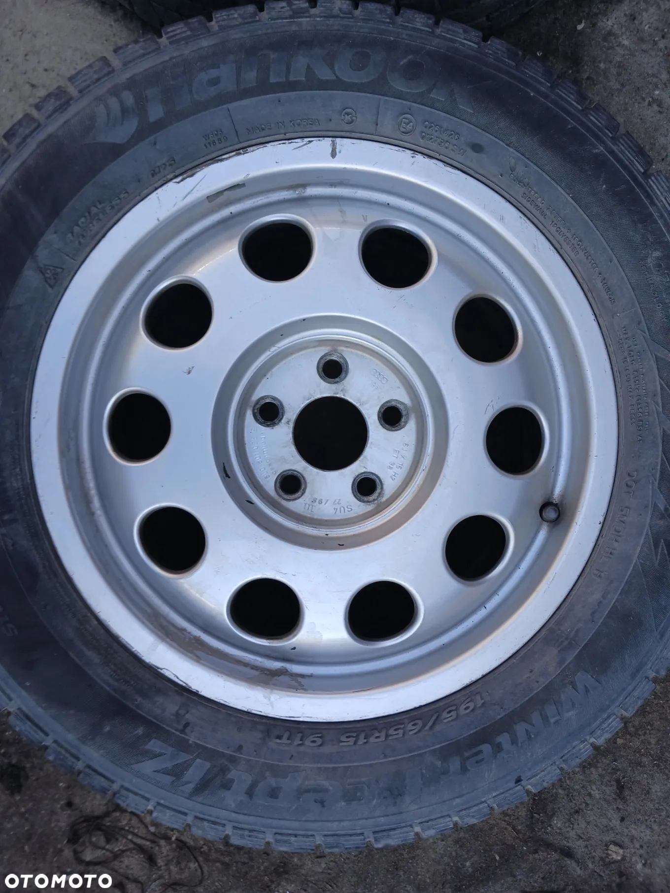 Alufelgi koła Audi A3 8L 15' 5x100 ET 38 6JX15H2 komplet - 2