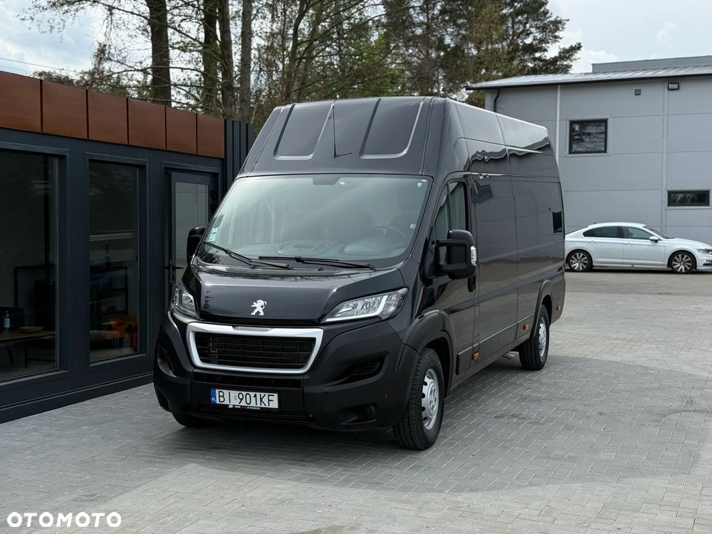 Peugeot Boxer 2.2 165KM / Maxi L4 H3 / 202.500KM / Czarny / ZAREJESTROWANY - 18