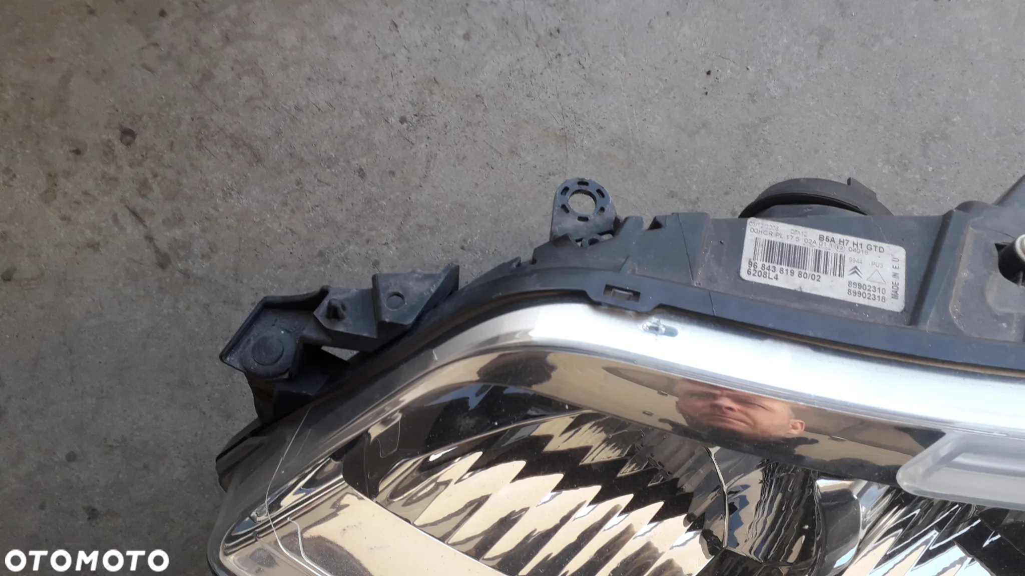 lampa przód przednia lewa prawa Europa Citroen c4 I lift 1.6 VTI - 7