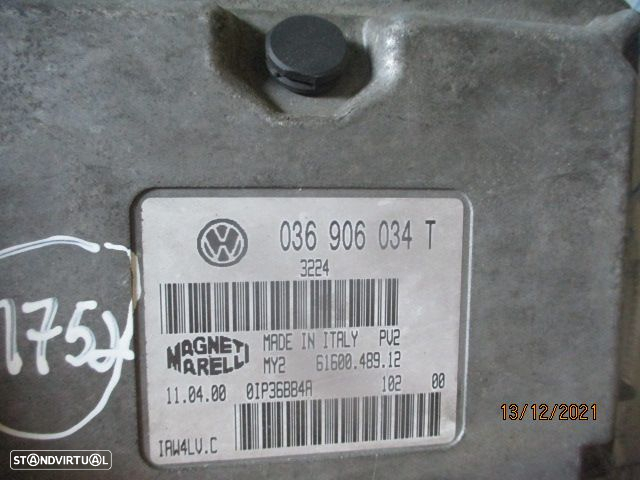 Centralina 036906034T 6Q1937049 SKODA FABIA 2000 1.4I MAGNETI MARELLI - 4