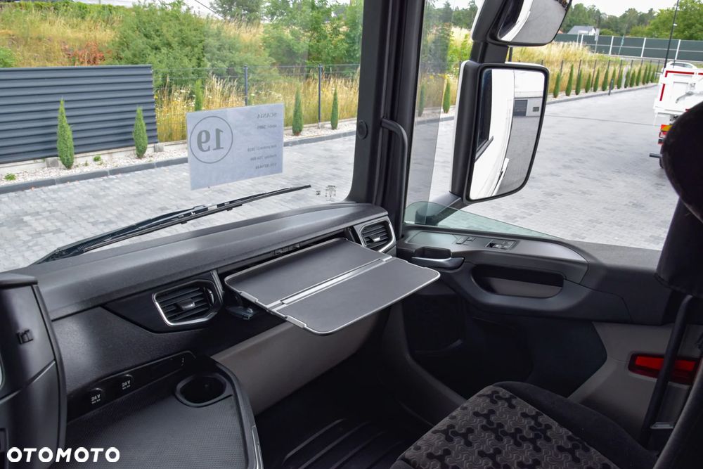 Scania 500S / FULL AIRMATIC / HYDRAULIKA / RETARDER / KLIMATYZACJA POSTOJOWA / ACC / KLIMA / 2 ZBIORNIKI PALIWA / FULL LEDY / FULL SPOILERY / SERWISOWANA / SPROWADZONA - 30