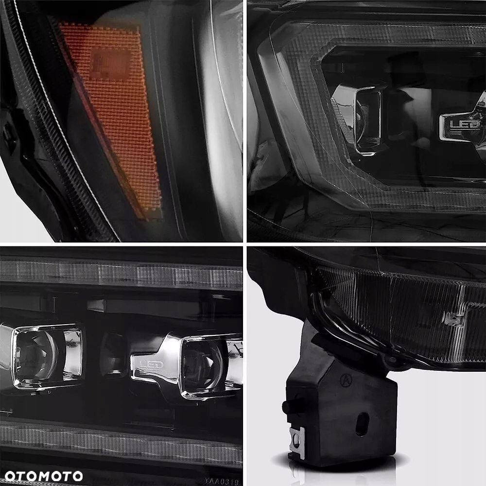 reflektor lampa kpl vland full led neon tuning ford ranger v 5 mk5 lift 16- - 9