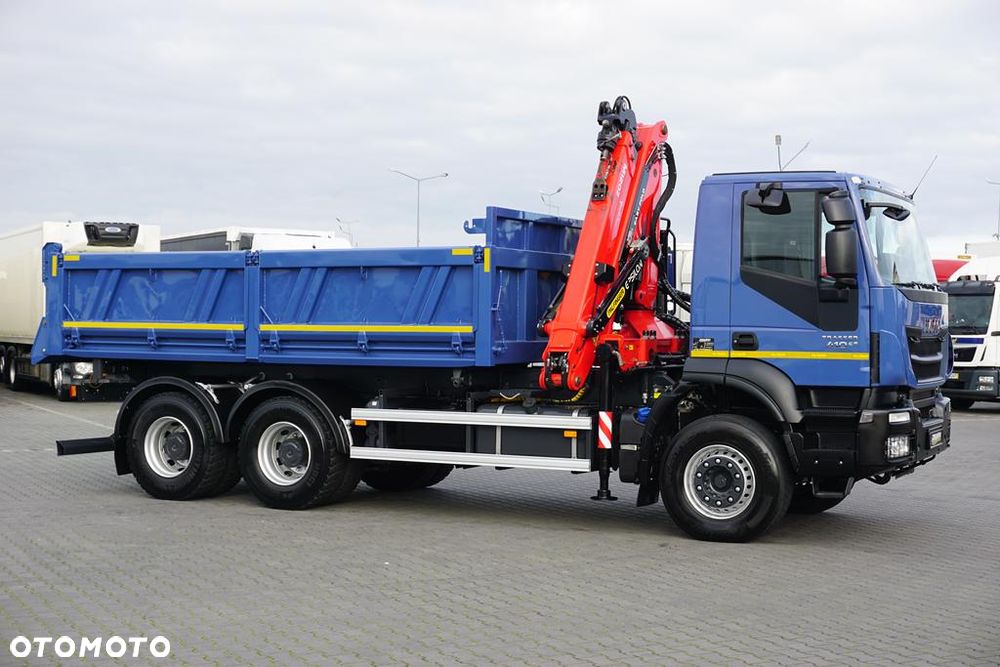 Iveco TRAKKER / 380T41 / E 6 / WYWROTKA + HDS / 6 X 4 / ROTATOR - 37