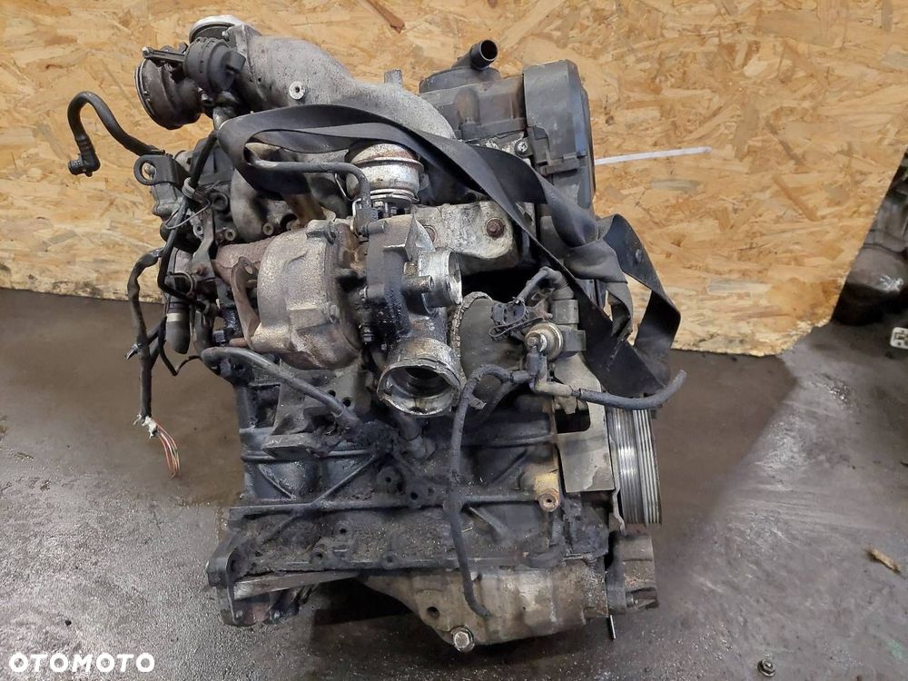 SILNIK DIESEL + POMPOWTRYSKI TURBO AUDI A4 B6 1.9 TDI AWX 038130073Q - 1